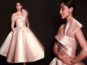 sonam in light pink gown at sihh 2019