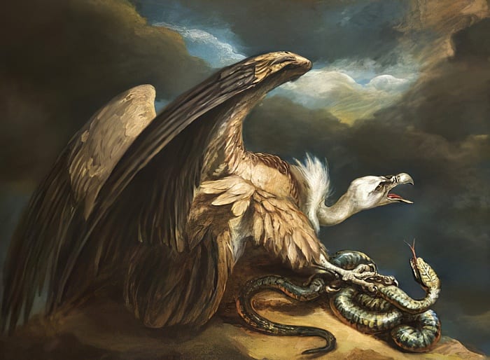 James Northcote Vulture and Snake 1798 MeisterDrucke 632831