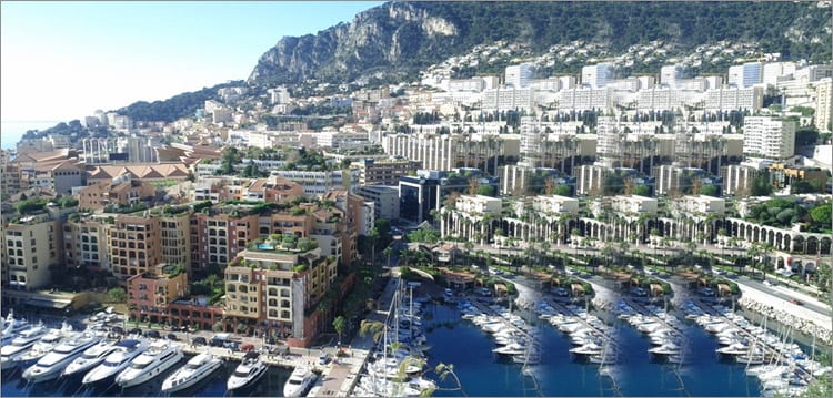 Monaco has the second most expensive ultra prime property