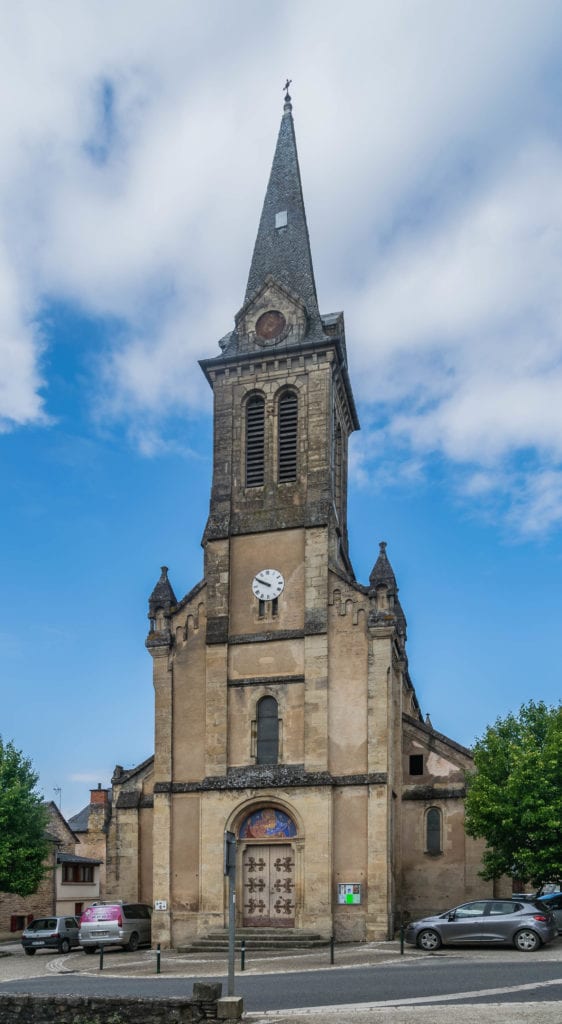 Saint Martial Church in Gabriac 01