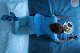 Eating habit for good sleep